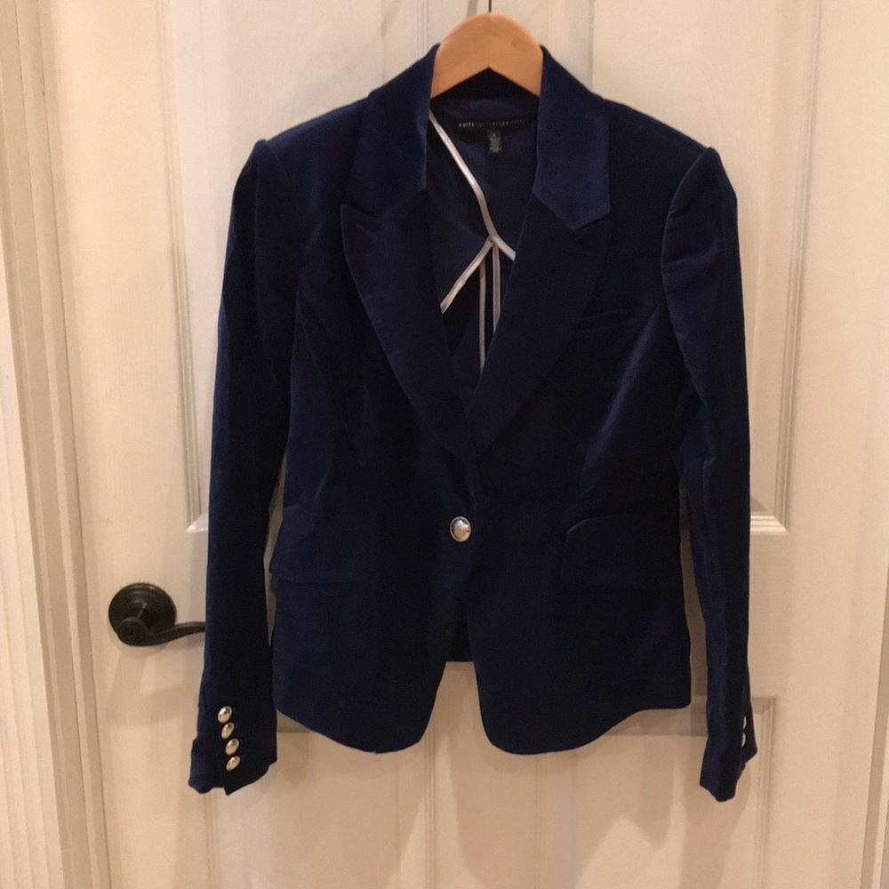 Blue Velvet Blazer
